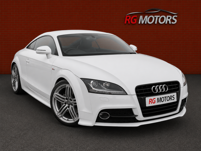 Audi TT 1.8T FSI S Line 2dr S Tronic Coupe Petrol White