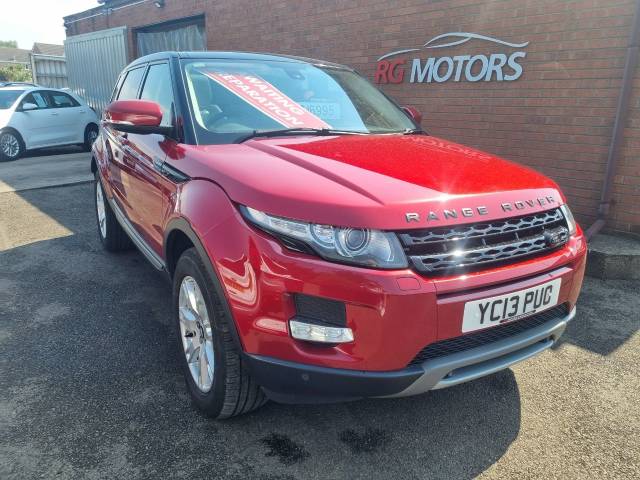 Land Rover Range Rover Evoque 2.2 SD4 Pure 5dr Auto [Tech Pack] Estate Diesel Red