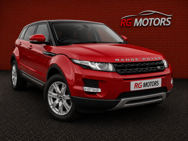 Land Rover Range Rover Evoque 2.2 SD4 Pure 5dr Auto [Tech Pack] Estate Diesel Red