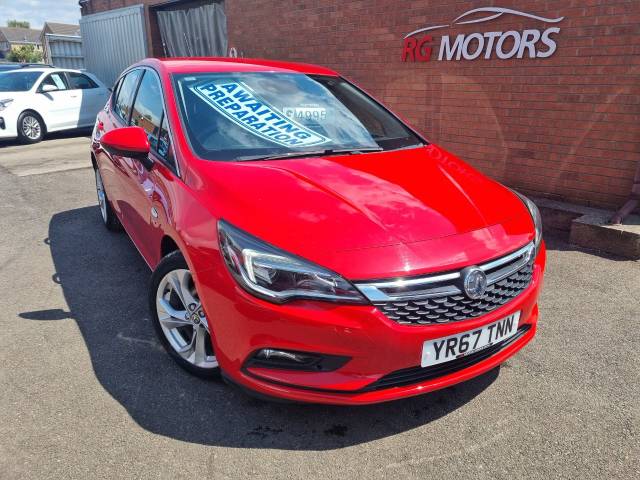 Vauxhall Astra 1.4T 16V 150 SRi 5dr Hatchback Petrol Red