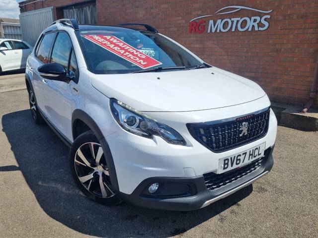 Peugeot 2008 1.6 BlueHDi 120 GT Line 5dr Hatchback Diesel White