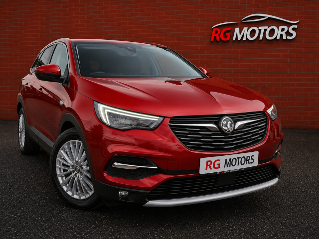 Vauxhall Grandland X 1.5 Turbo D Tech Line Nav 5dr Hatchback Diesel Red