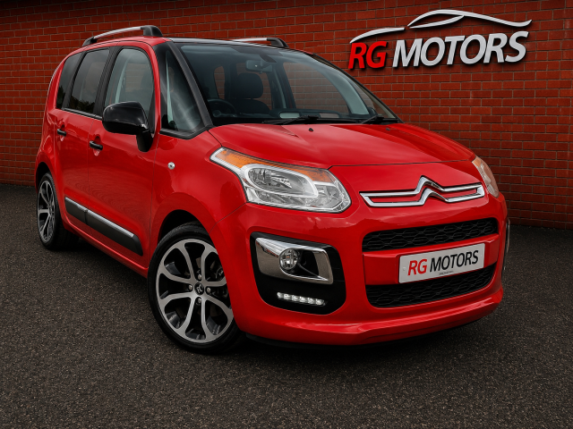 Citroen C3 Picasso 1.2 PureTech Platinum 5dr MPV Petrol Red