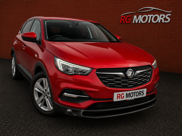 Vauxhall Grandland X 1.2 Turbo SE 5dr Hatchback Petrol Red