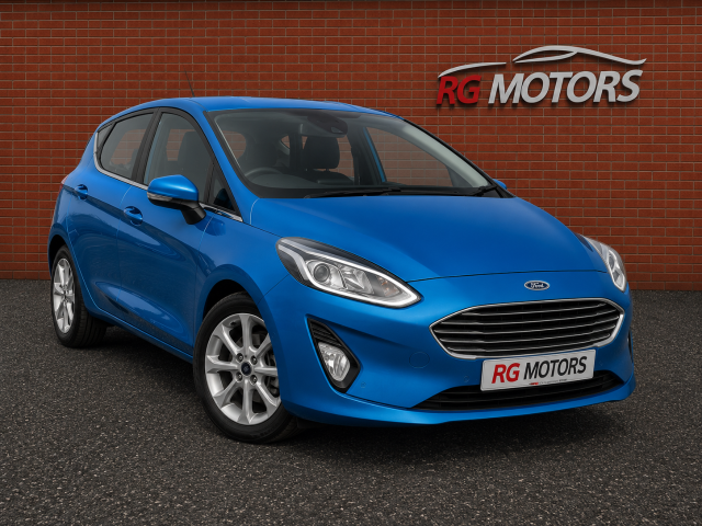 Ford Fiesta 1.0 EcoBoost 125 Titanium 5dr Hatchback Petrol Blue