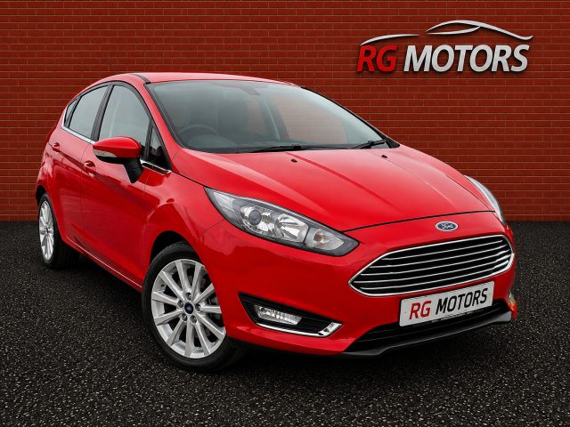 Ford Focus 1.0 EcoBoost Titanium 5dr Hatchback Petrol Red