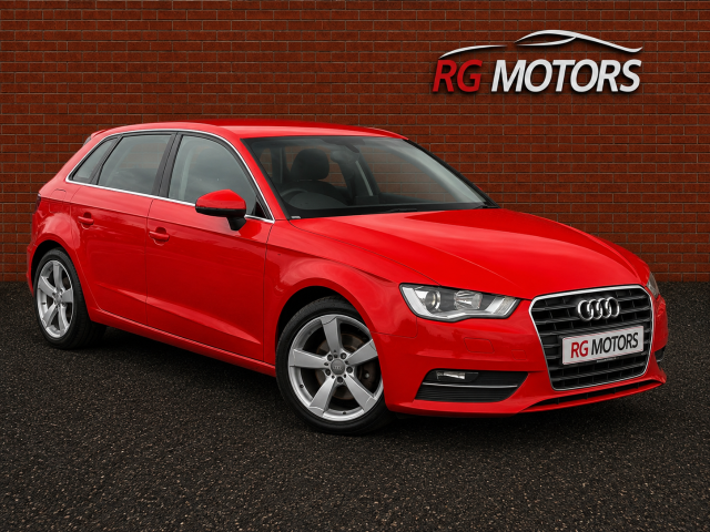 Audi A3 1.6 TDI 110 Sport 5dr Hatchback Diesel Red