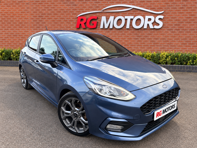 Ford Fiesta 1.0 EcoBoost ST-Line 5dr Hatchback Petrol Blue