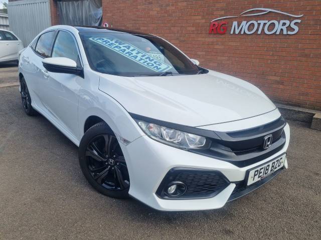 Honda Civic 1.0 VTEC Turbo EX 5dr Hatchback Petrol White