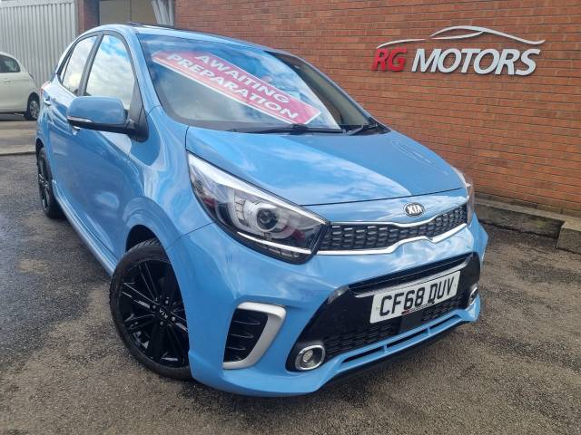 Kia Picanto 1.25 GT-line S 5dr Hatchback Petrol Blue
