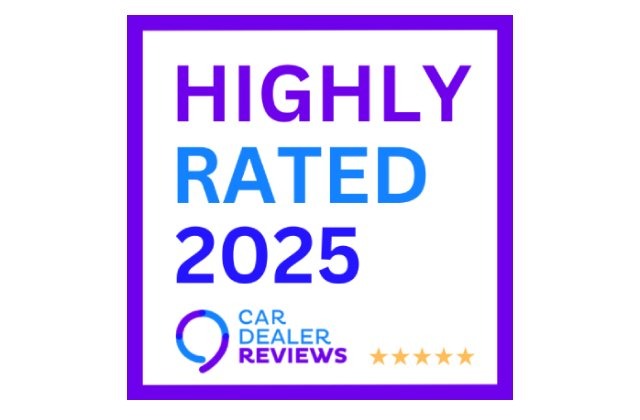 Car Dealer Highly Rated Award 2025